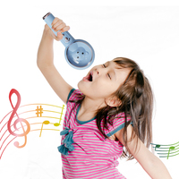 Haute qualité changeur de voix Portable Mini mignon enfants jouets haut-parleur micro ensemble pour enfants karaoké Machine pour cadeaux d'anniversaire