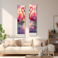 Tapisserie murale tissée sur mesure, bannière en tissu personnalisée pour la décoration de la maison, les mariages, les anniversaires et les occasions de Diwali