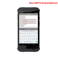 Terminal mobile industriel robuste PDA logistique portable étanche IP67 Android 9.0 4G avec scanner Zebra NFC et lecteur de codes-barres 3D