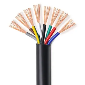 Cable de alimentación Flexible forrado de Pvc, 8 núcleos, 1 mm2, Oem, para equipo de automatización