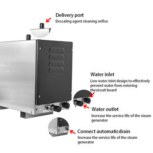 <span class=keywords><strong>2025</strong></span> New cao-công suất 6KW tắm hơi Máy phát điện Thổ Nhĩ Kỳ Máy phát điện hơi nước cho phòng tắm hơi - Product Image 3