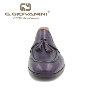 OEM ODM Custom logo Breathable <strong>Leather</strong> Loafers Office <strong>Shoes</strong> for Men Driving Moccasins Comfortable <strong>Slip</strong> <strong>on</strong> Fashion Tassel Loafer - Product Image 4