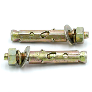 Fix-bolt Iron Material 3PCS Sleeve Fixing Anchor Bolts / Shield Anchor Fasteners M6 M8 M10