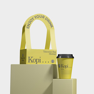 Support à café individuel personnalisé pour emporter |   Boîte à cupcakes en papier écologique |   Boîte d'emballage personnalisée pour gâteau en forme de beignet et macaron - Product Image 4