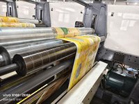 Prensa de Impresión Flexográfica de 6 Colores Nueva, con Estampado en Frío, Certificación CE, Velocidad Automática de 150 m/min para Impresión de Etiquetas de Cajas de Regalo Premium