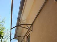 Auvent de fenêtre et de porte modulaire personnalisable facile à installer, auvent de terrasse personnalisable pour grossistes