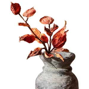 Giáng sinh trang trí hoa sắp xếp nhân tạo Gardenia trái cây chi nhánh hoa khô cho trang trí nội thất