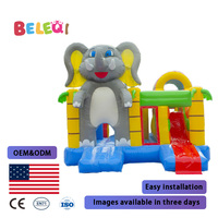 Château gonflable pour enfants durable et sûr pour les jeux en plein air, les fêtes et les activités de divertissement familial