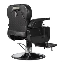 Fauteuils de barbier classiques pour hommes, chaise de coiffure élégante, chaise de barbier hydraulique, chaise de coiffure King