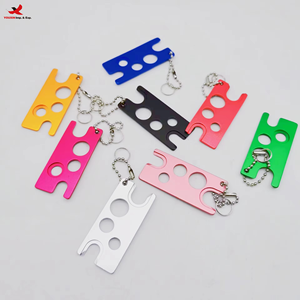 Ouvre-bouteille en métal pour colle à cils HQ Mixed Proc Discount, coloré, avec embout en métal, pour retirer la colle à extensions de cils - Product Image 1