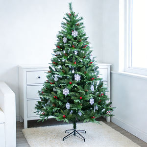 Vente en gros d'usine, <span class=keywords><strong>sapin</strong></span> de Noël en épicéa de qualité supérieure de 90 cm, 120 cm, 180 cm, 210 cm, 240 cm avec base en métal épaisse - Product Image 4