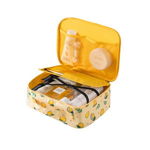 กระเป๋าเครื่องสำอางผู้หญิงแบบพกพากันน้ำได้สำหรับเดินทางกล่องเก็บเครื่องสำอางความจุสูงมีซิปกระเป๋าความงาม <span class=keywords><strong>Nuskin</strong></span> - Product Image 5