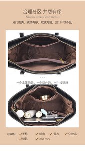 Women's Handbags New PU Leather Shoulder Bags Mother's Patent Leather Bright Leather Crossbody Bag - Product Image 3