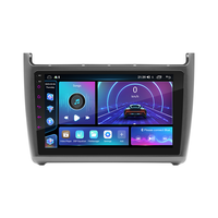 Lecteur multimédia pour voiture avec écran 9 pouces pour Volkswagen Polo 2011 2016, Carplay, autoradio Bluetooth, navigation GPS avec image de recul