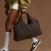 Sac fourre-tout matelassé en nylon personnalisé, grand format, pour le quotidien, le travail, les voyages, léger et lavable
