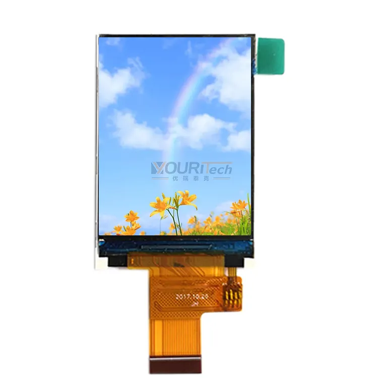 Youritech 2 inci 240x320 TFT layar LCD SPI 3 + RGB6 BIT antarmuka HD IPS LCD untuk genggam