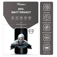 Protector de Pantalla de Hidrogel Mate Anti-Espía de Cobertura Total con Logotipo Personalizado para Tiendas de Accesorios para Celulares