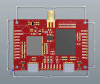 Module GPS industriel Zed-F9P, récepteur GNSS multi-fréquence Neo-D9S F9P avec précision centimétrique, récepteur bande L