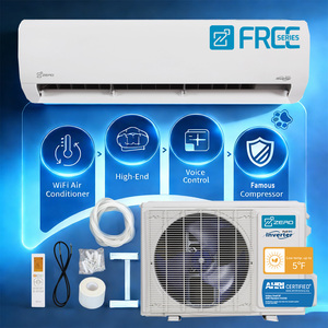 Wall Mounted <b>Split</b> <b>AC</b> System Ductless Air Conditioner 12000BTU Cooling Heating Quiet Operation Hotel Use Energy Star Certified E - Product Image 1