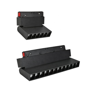 Trong Nhà Đường sắt chiếu sáng từ theo dõi hệ thống ánh sáng DC48V lũ LED tuyến tính theo dõi kiểm soát ánh sáng bằng tuya 2.4G ZigBee nhôm - Product Image 4