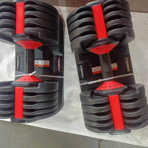 Haltères réglables CZFIT Quick Smart 24 kg/52,5 lb pour entraînement musculaire, haltères de gym avec poignée antidérapante pour l'entraînement - Product Image 6