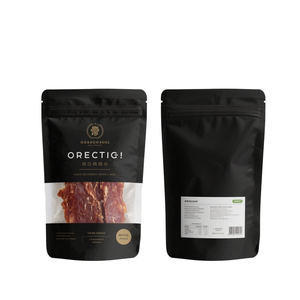 סיטונאי פלסטיק שניתן לנתב שקיות zip תיק מזון אריזה מותאם אישית לעמוד על כיס עם לוגו עבור בשר בקר מאונן - Product Image 2