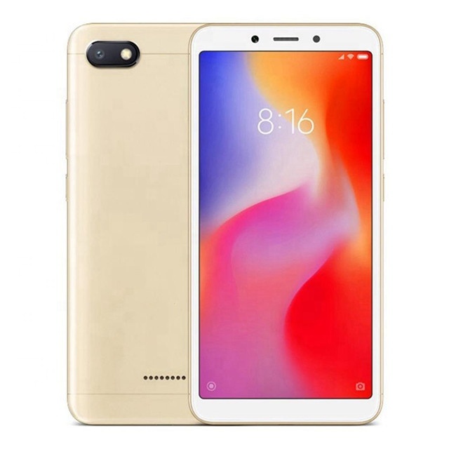 Free Shipping Original Cheap Android Unlocked Smart Mobile Dual Sim Dual Standby Cell Phone 6A 16G+2G for Redmi by Postnl