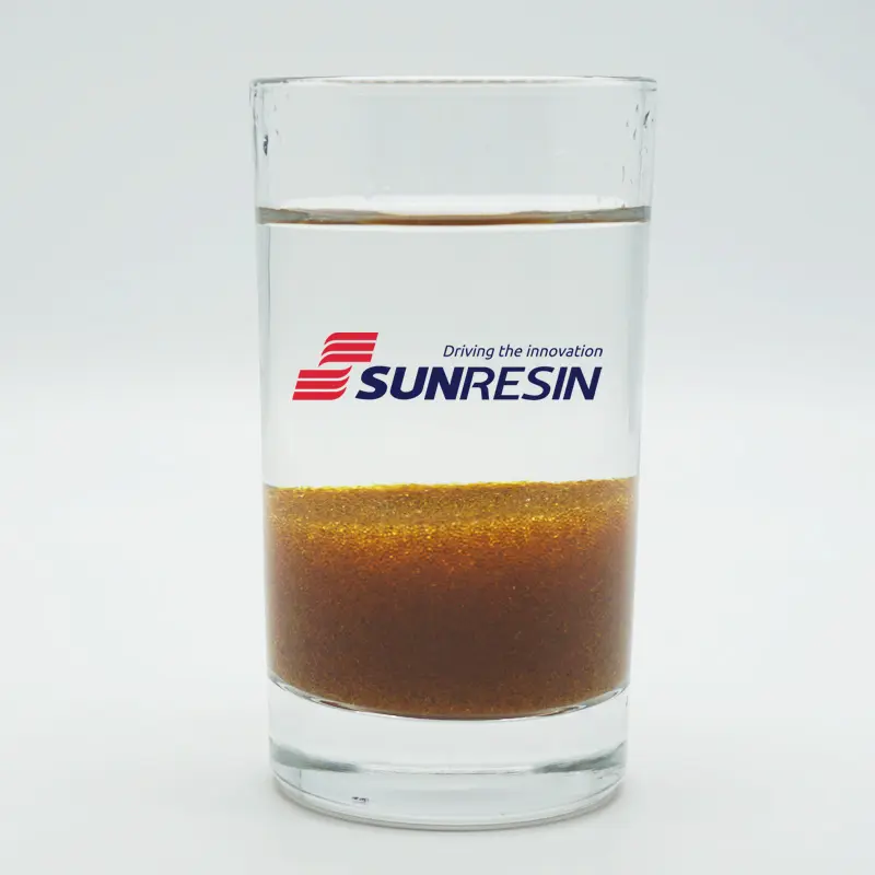 Water softening filter strong acid cation exchange resin water softener resin