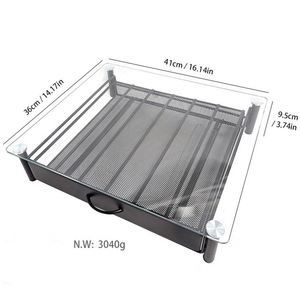 Pour 6 rangées 36 <span class=keywords><strong>dosettes</strong></span> <span class=keywords><strong>Dolce</strong></span> <span class=keywords><strong>Gusto</strong></span> café Capsule support de tiroir de bureau avec dessus en verre pour affichage de Machine à Capsule café - Product Image 5