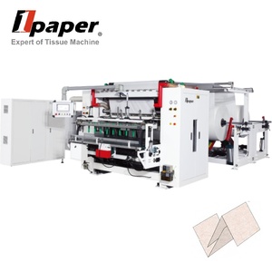 Macchina Piegatrice Automatica Onepaper per Scatole di Fazzoletti a V con PLC e Riduttore a Ingranaggi - Product Image 1