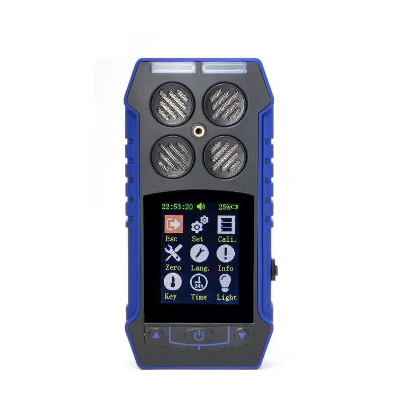Handheld fast response analyzer of ozone gas o3 meter handheld o3 gas leak detector 0-50ppm range o3 ozone gas detector