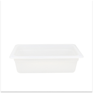 GN 1/2 200MM Container Without Lid Reusable Shatterproof <b>Plastic</b> Pan For Deli And Supermarket Use - Product Image 3