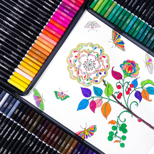 Set Professionale di 120 Matite Colorate in Scatola di Cartone per Artisti, per Schizzi <span class=keywords><strong>e</strong></span> Disegni con Colori Vivaci <span class=keywords><strong>e</strong></span> Mina Morbida - Product Image 3