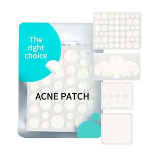 Parches para espinillas con ácido salicílico, ácido hialurónico y vitaminas, sin fragancia, para tratamiento nocturno discreto del acné en la cara, para piel normal. - Product Image 1