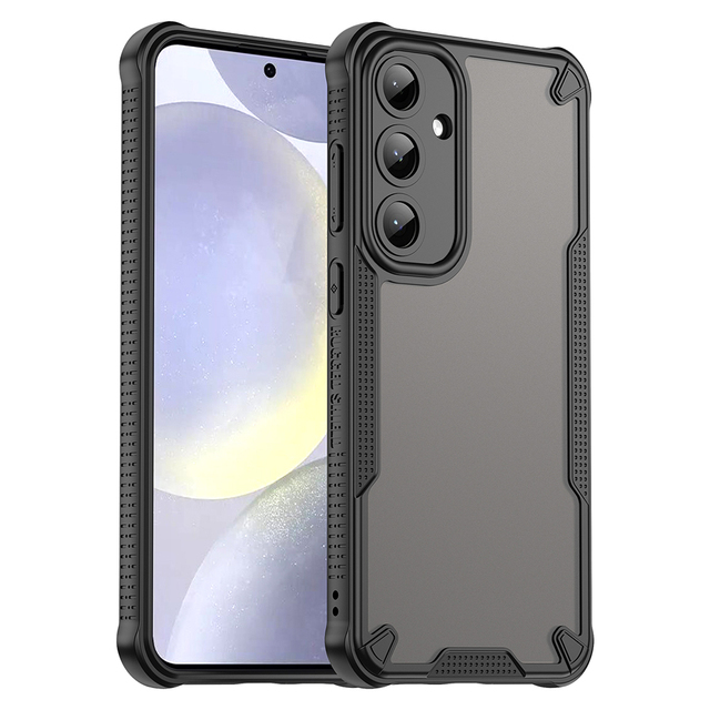 For Samsung Galaxy 24 Ultra Independent Buttons High-Quality TPU+PC Shockproof Mobile Phone Case