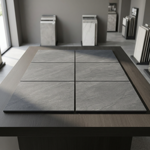 Azulejos de Porcelana con Aspecto de Piedra Granito Country Antracite de 600x1200mm para Hoteles, Villas y Exteriores, Resistentes para Pisos Exteriores - Product Image 2
