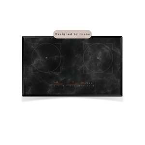 Placa de Inducción Eléctrica de 73 cm con Control Táctil, 2 Zonas de Cocción Separadas Debajo del Vidrio Vitrocerámico - Product Image 1