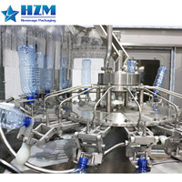 Ligne de production clé en main d'eau minérale et de jus en bouteilles PET de petite taille, entièrement automatique, haute vitesse (2000-24000 BPH)