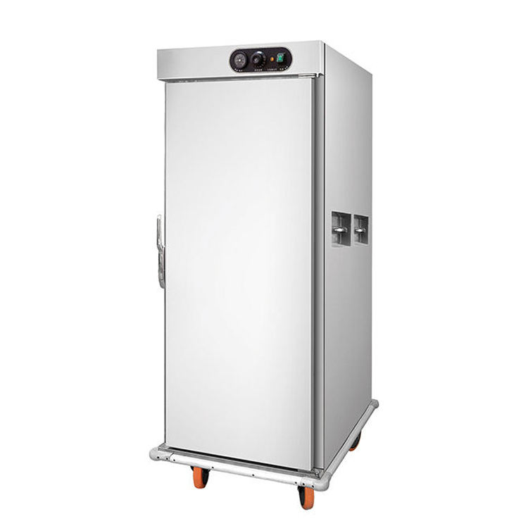 Commercial Electric Food Warmer Cart Stainless
