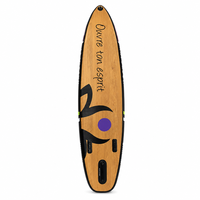 Nouvelle arrivée : Planche à pagaie double couche (SUP) et planche de surf en stock, prête à être expédiée pour le surf sur la plage et les sports nautiques