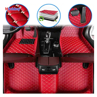 Tapis de sol de voiture pour Chevrolet Equinox & GMC Subaru Forester Renault Captur Cadillac XT5, tapis de voiture 5D en cuir diamanté, qualité supérieure