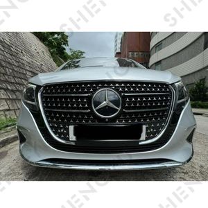 Parachoques de Plástico ABS con Rejilla y Lámpara LED para Benz Clase V <span class=keywords><strong>Vito</strong></span> 2019+  W447, Actualización a Estilo W448 con Faros LED - Product Image 2