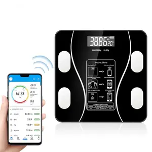 Factory Directly Supply Personal Weighing Scale 180kg BMI Body Fat Scale With App Digital Body Weight Scales For Household