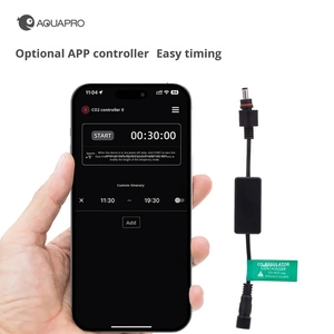 Aquapro Détecteur de <span class=keywords><strong>CO2</strong></span> électromagnétique à double manomètre <span class=keywords><strong>pour</strong></span> <span class=keywords><strong>aquarium</strong></span>, compatible avec les bouteilles en alliage d'aluminium et les extincteurs aux normes britanniques et américaines, <span class=keywords><strong>pour</strong></span> aquariums plantés - Product Image 4