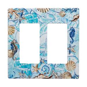 Plaques murales en plastique à deux postes de type US Linsky Shanghai les plus vendues, sans vis - Product Image 4