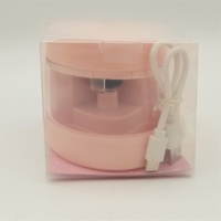 Taille-crayon électrique USB automatique moderne mini portable en gros pour le bureau, l'école et les étudiants, papeterie rose
