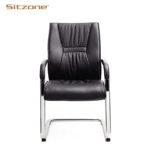 China supplier modern PU leather office armchair visitor chair