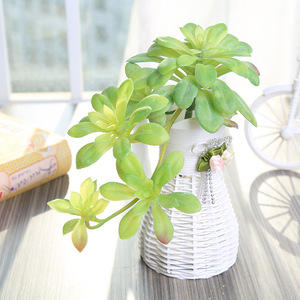 Plantes grimpantes artificielles en plastique <span class=keywords><strong>Lithops</strong></span>, succulentes écologiques, fournitures créatives DIY, accessoires muraux végétaux, fleurs - Product Image 2
