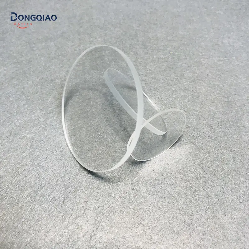 Custom optical glass Bk7 wafer mgf2 windows magnesium fluoride-mgf2 window for infrared usage