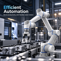 Bras de robot collaboratif de haute précision en alliage d'aluminium 48V DC, charge utile de 15 kg, directement de l'usine, pour l'automatisation industrielle intelligente